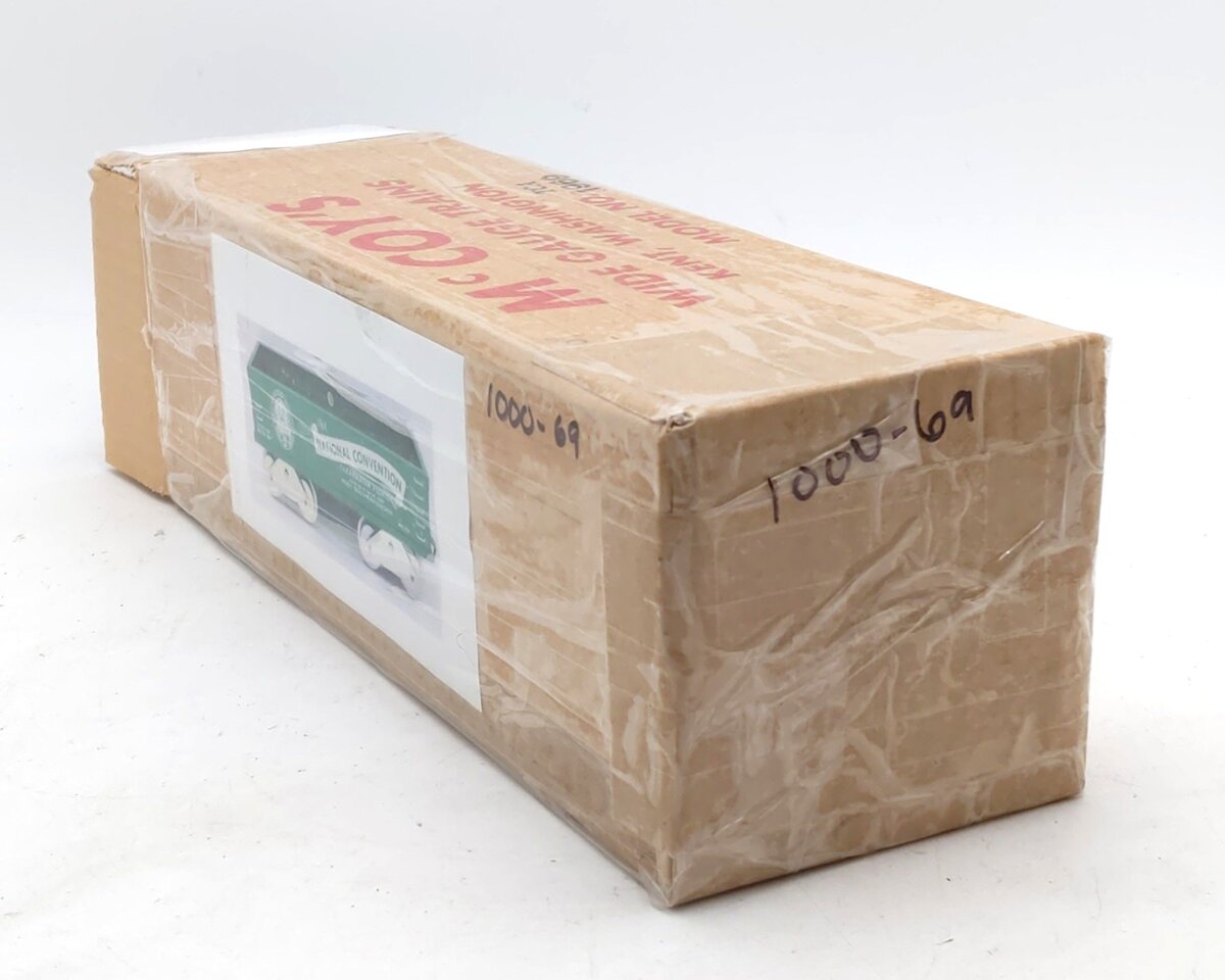 McCoy 1000-69 Standard Gauge TCA 1969 15th National Convention Gondola VG/Box