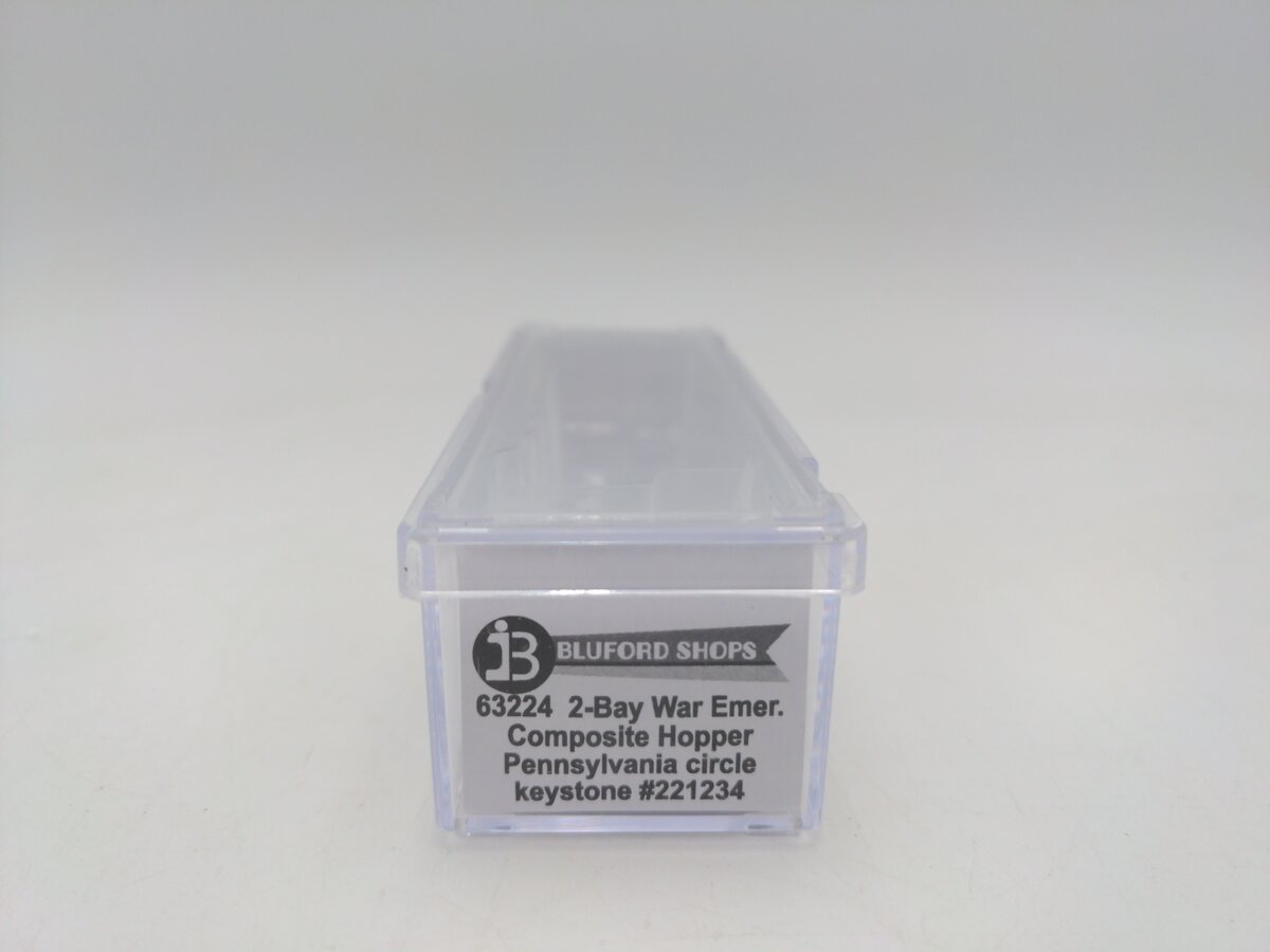 Bluford Shops 63224 N Pennsylvania 2-Bay War Emergency Composite Hopper #221234