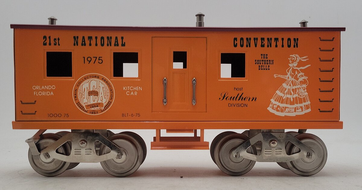 McCoy 1975 Standard Gauge TCA 21st National Convention Kitchen Car EX/Box