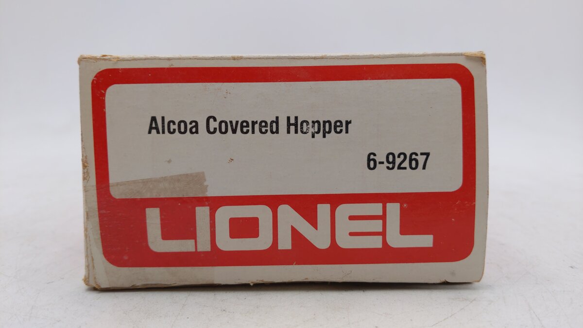 Lionel 6-9267 O Gauge Alcoa Covered Hopper EX/Box
