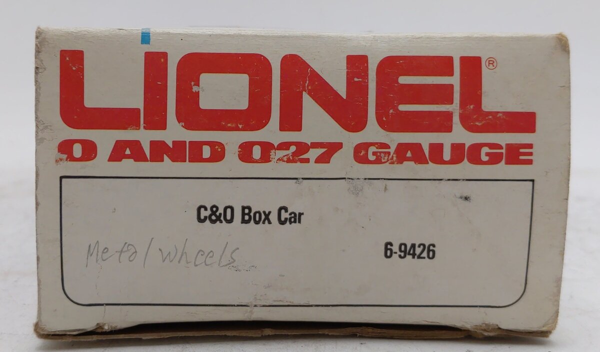 Lionel 6-9426 O Gauge Chesapeake & Ohio Boxcar EX/Box