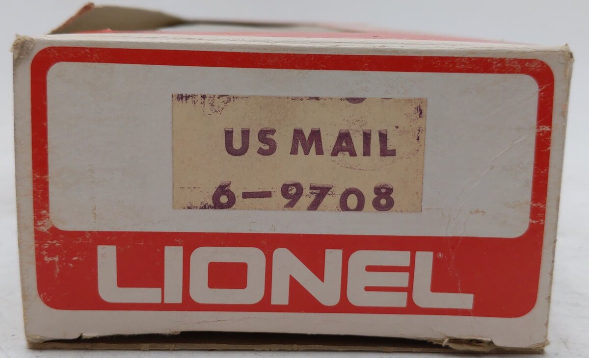 Lionel 6-9708 O Gauge United States Mail Boxcar VG/Box