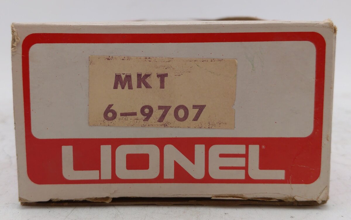 Lionel 6-9707 O Gauge Missouri, Kansas and Texas Cattle Car/Box