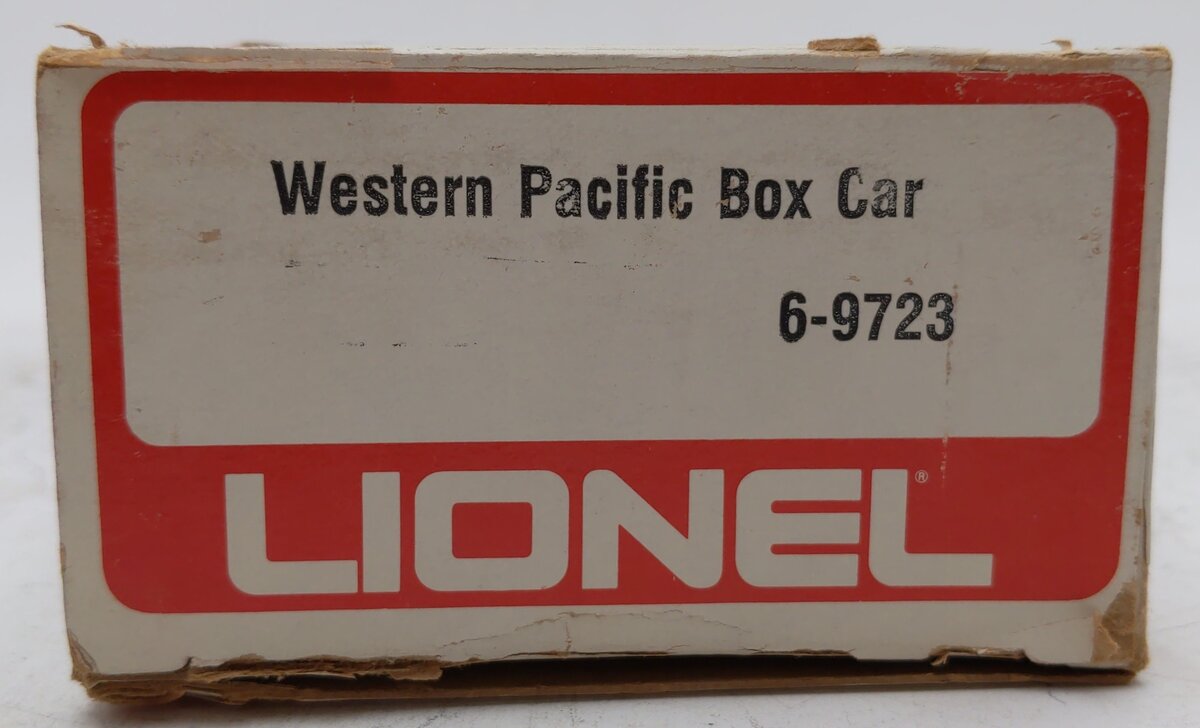 Lionel 6-9723 O Gauge Western Pacific Boxcar VG/Box