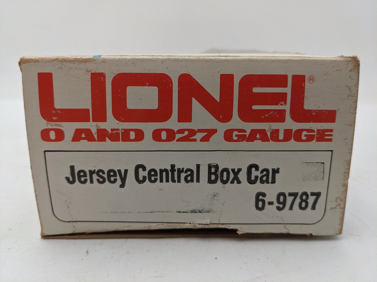 Lionel 6-9787 O Gauge Central of New Jersey Box Car EX/Box