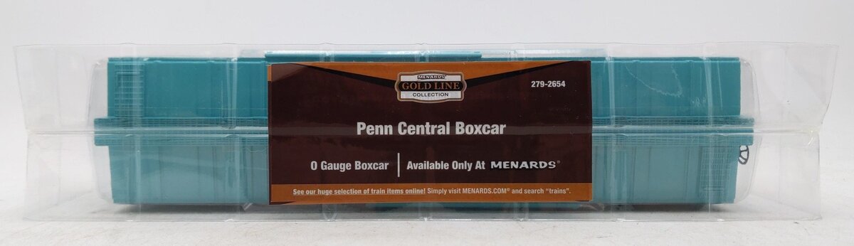 Menards 279-2654 O Gauge Penn Central Boxcar LN/Box