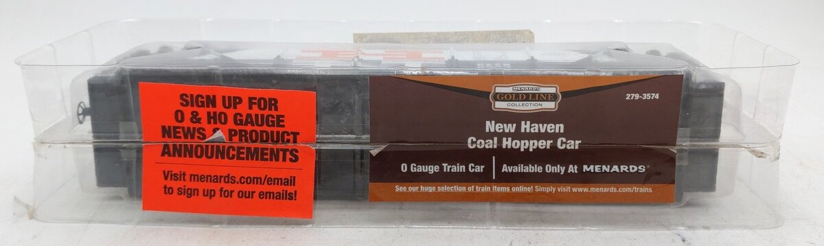 Menards 279-3574 O Gauge New Haven Coal Hopper Car EX/Box
