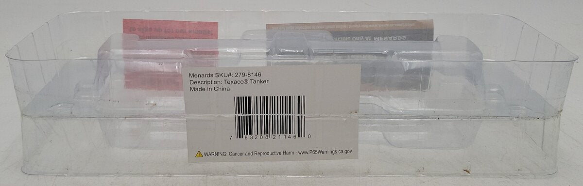 Menards 279-8146 O Gauge Texaco Tanker #4341 EX/Box