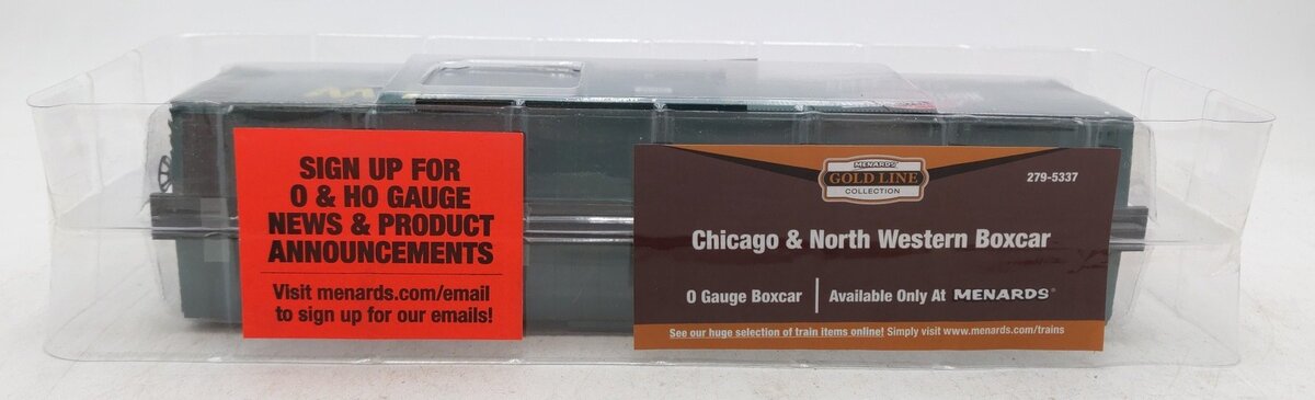 Menards 279-5337 O Scale CNW Single Door Boxcar #12179 LN/Box
