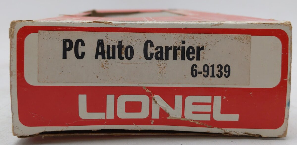 Lionel 6-9139 O Gauge Penn Central 3-Tier Auto Carrier Car EX/Box
