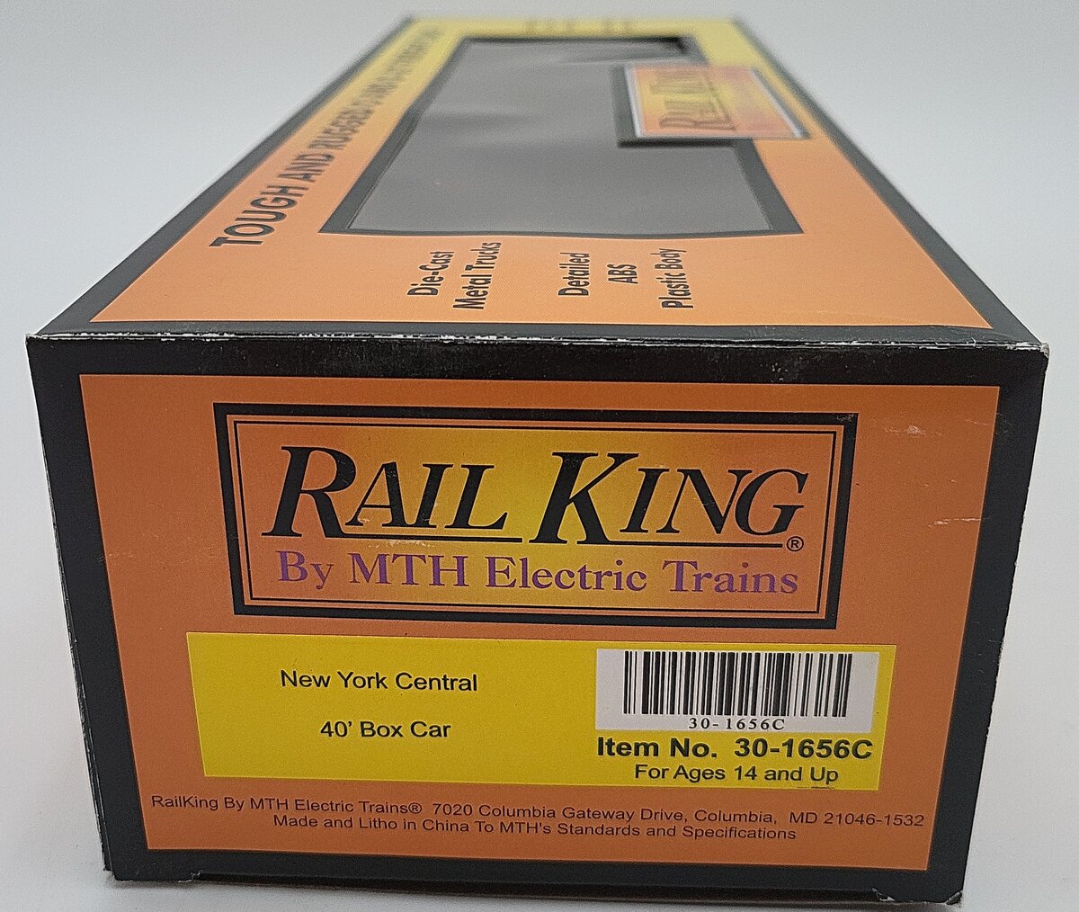 MTH 30-1656C O Gauge New York Central 40' Box Car #174032 EX/Box