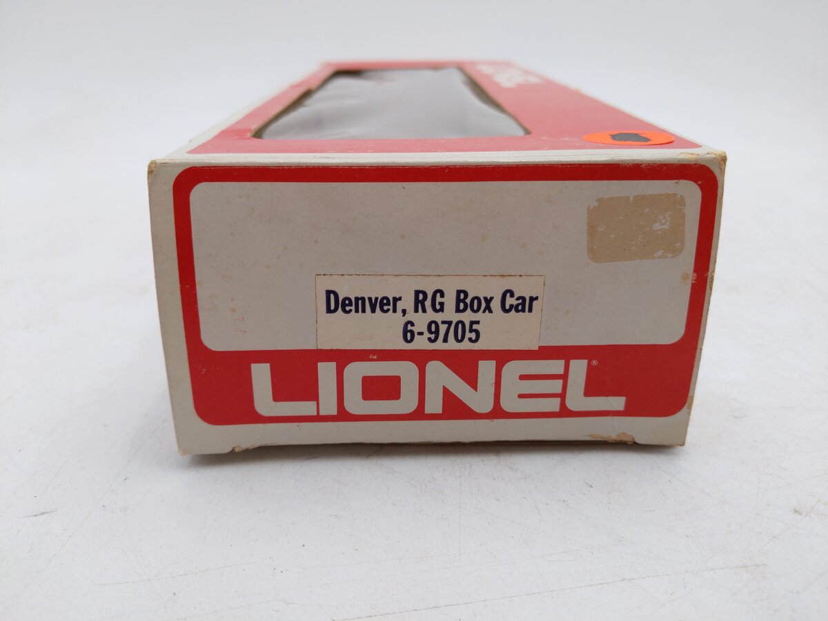 Lionel 6-9705 O Gauge Denver & Rio Grande Western Box Car LN/Box