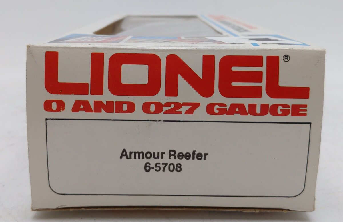 Lionel 6-5708 O Gauge Armour Reefer EX/Box