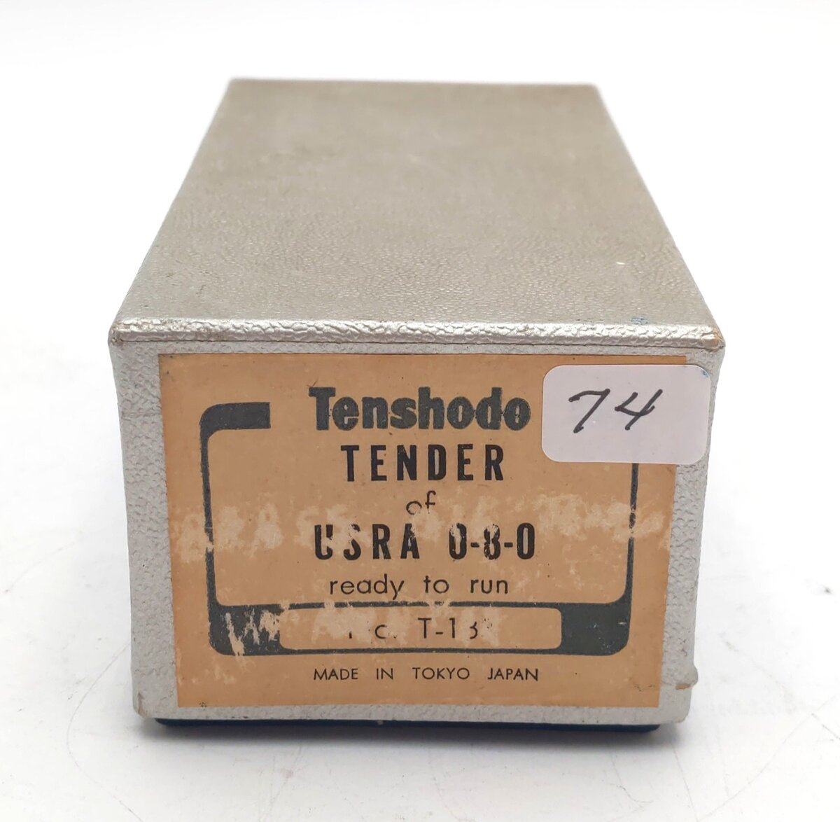 Tenshodo T-133 HO BRASS USRA 0-8-0 Tender - Unpainted VG/Box