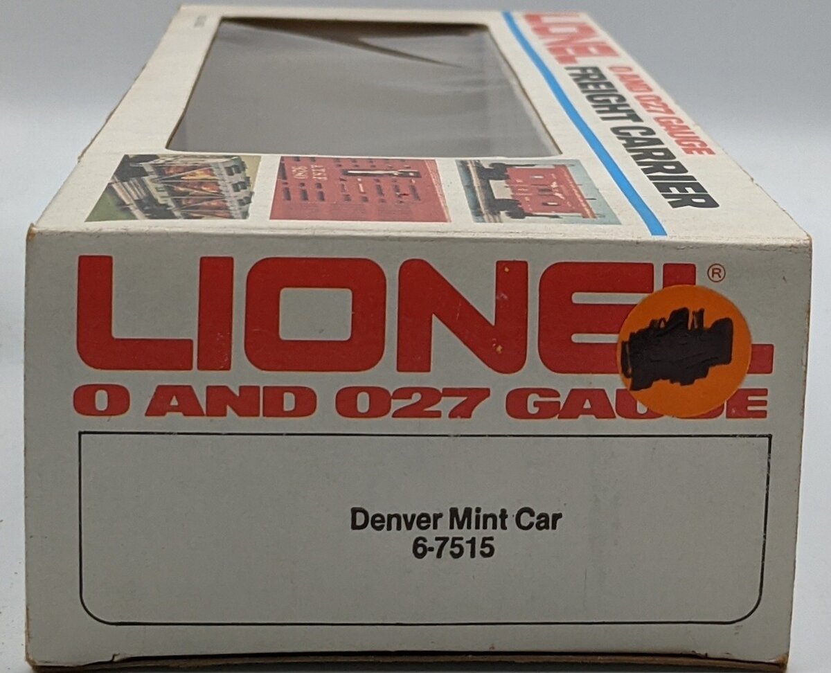 Lionel 6-7515 O Gauge Denver Mint Car #7515 LN/Box