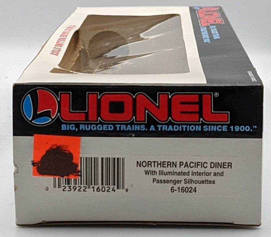 Lionel 6-16024 O Gauge Northern Pacific Dining Car MT/Box