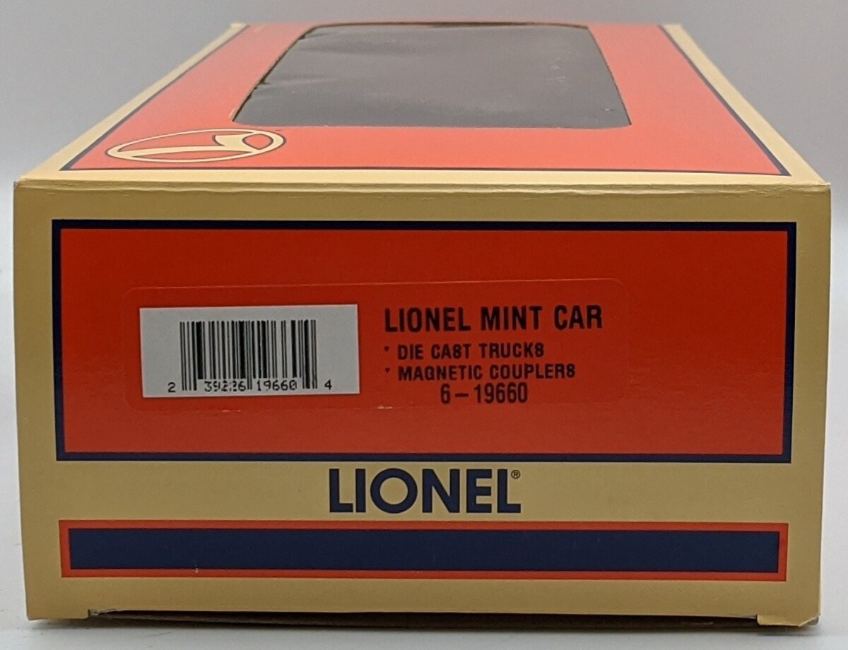 Lionel 6-19660 O Gauge Lionelville Armored Mint Car #9660 MT/Box