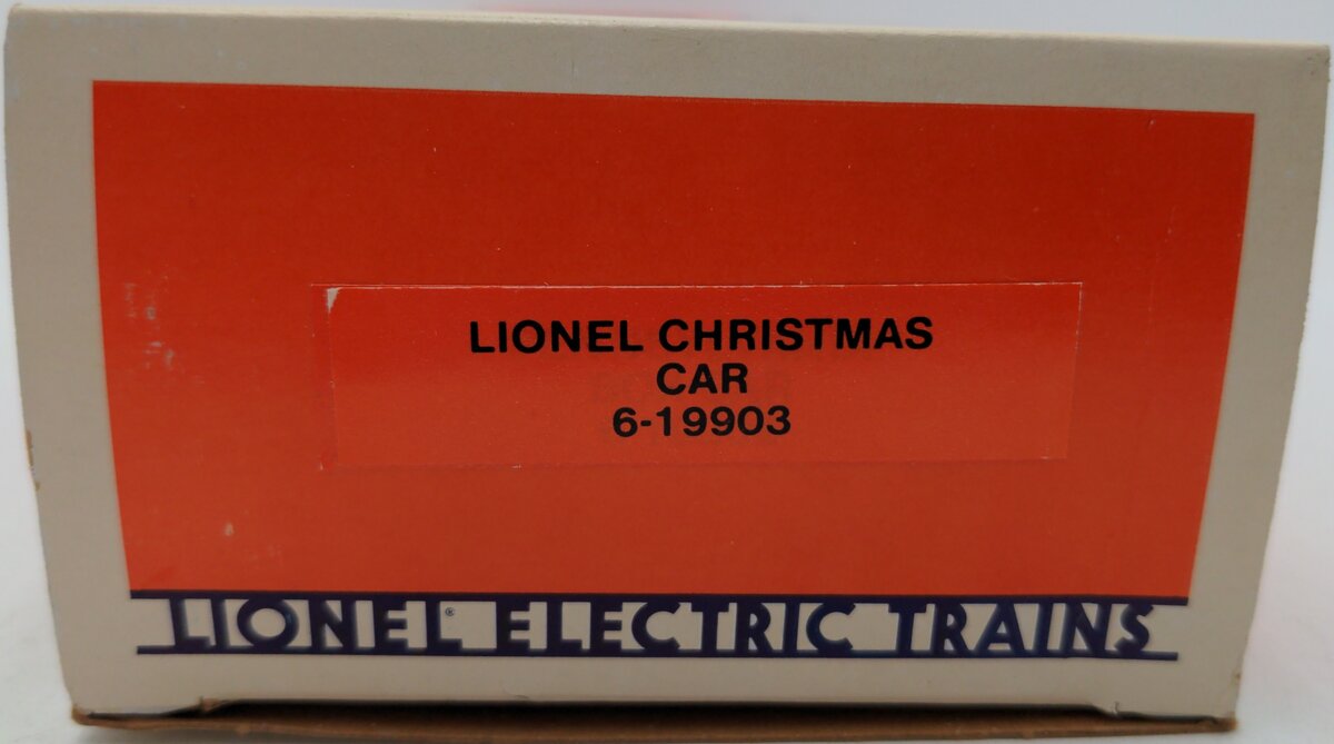 Lionel 6-19903 O Gauge Lionel Christmas Boxcar #1987 EX/Box