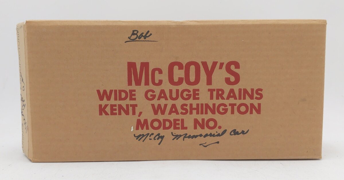 McCoy 1957 Standard Gauge Bob McCoy Reefer Car EX/Box