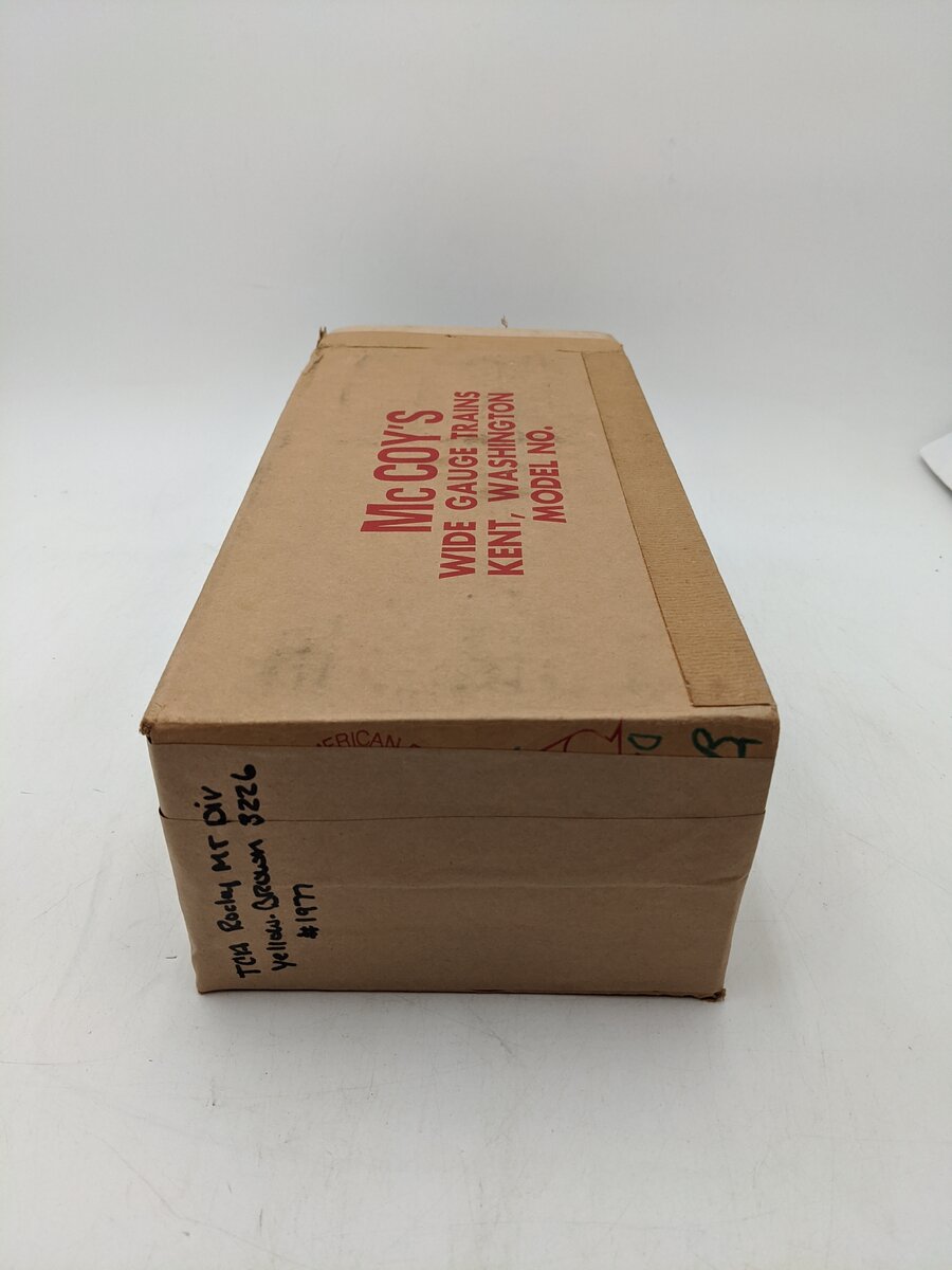 McCoy 3226 Standard Gauge Rocky Mountain Division Boxcar EX/Box