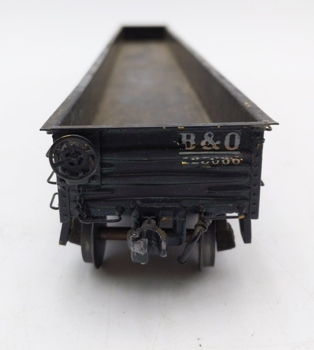 O Scale Brass B&O Gondola 25066 Painted - 2 Rail