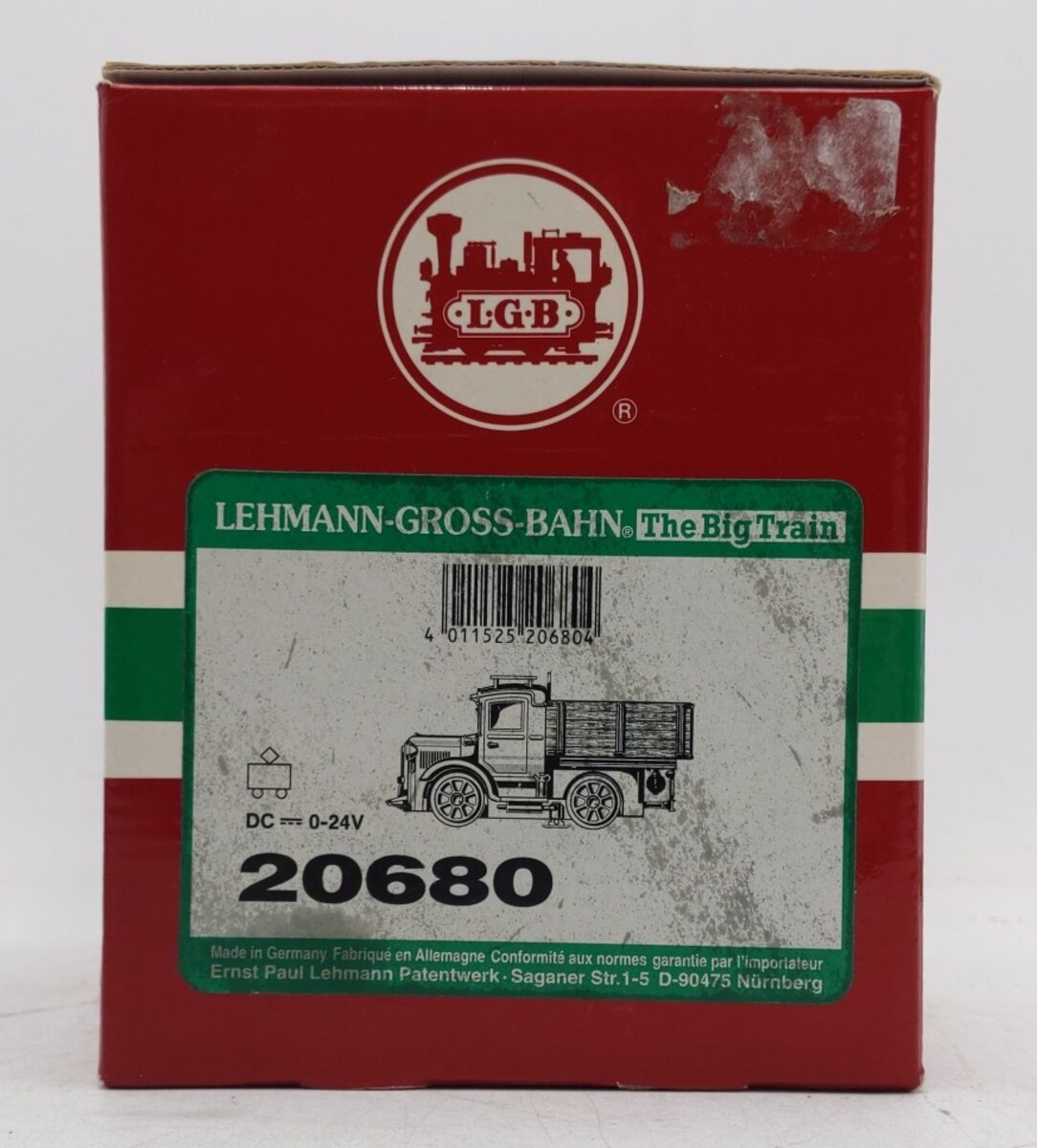 LGB 20680 G-Scale Rail Truck EX/Box