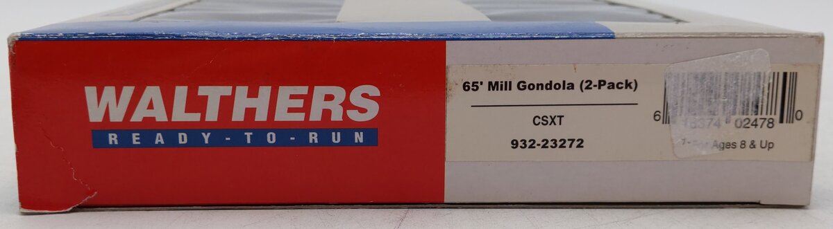 Walthers 932-23272 HO Scale Central Soya Gondolas (Set of 2) EX/Box