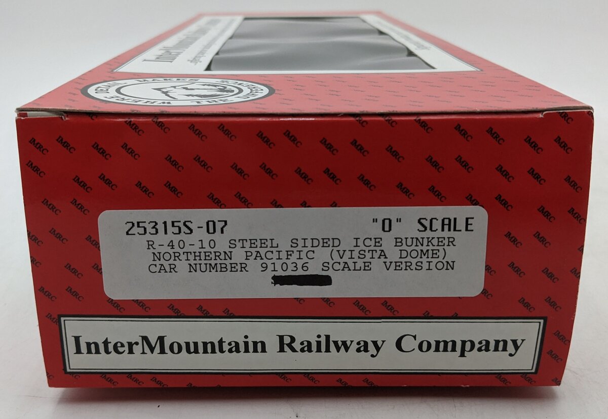 InterMountain 25315S-07 O NP Steel Sided Ice Bunker #91036 (2-Rail) LN/Box
