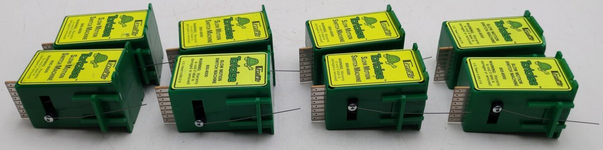 Circuitron 800-6000 Tortoise Switch Machines (8) EX