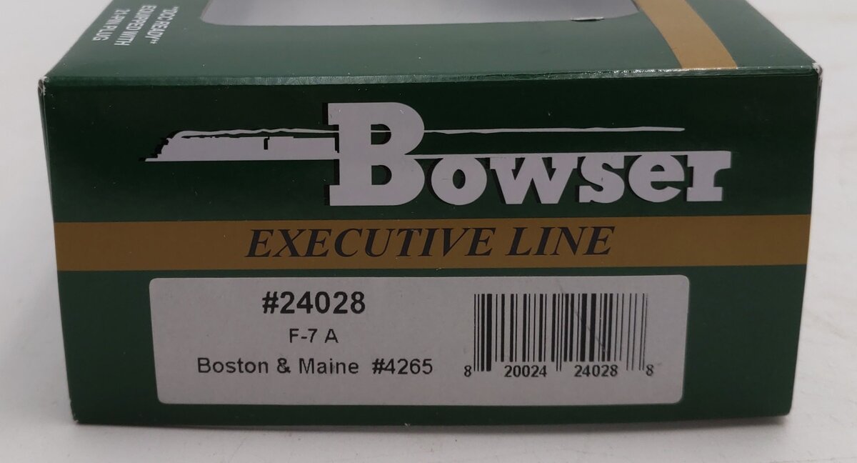 Bowser 24028 HO Boston & Maine EMD F-7A Diesel Locomotive #4265