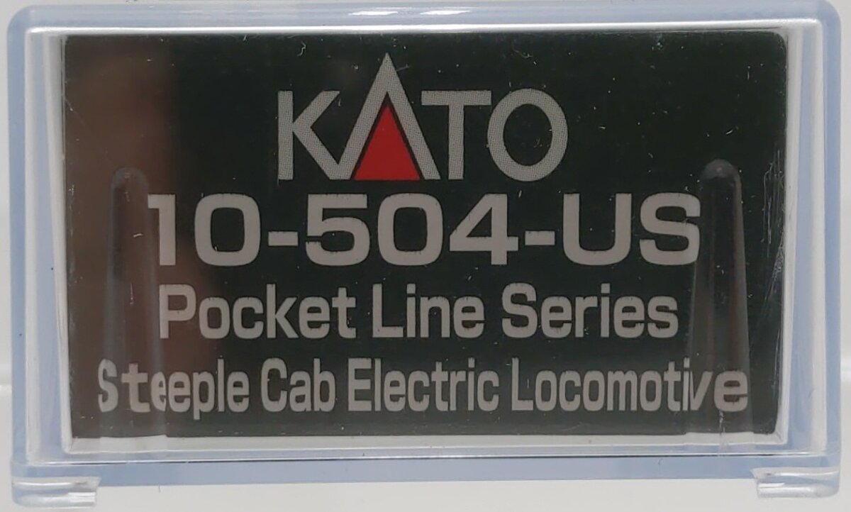 Kato 10-504-US N Kato Traction KATR 2-Axle Steeple Cab Electric Locomotive #50 LN/Box