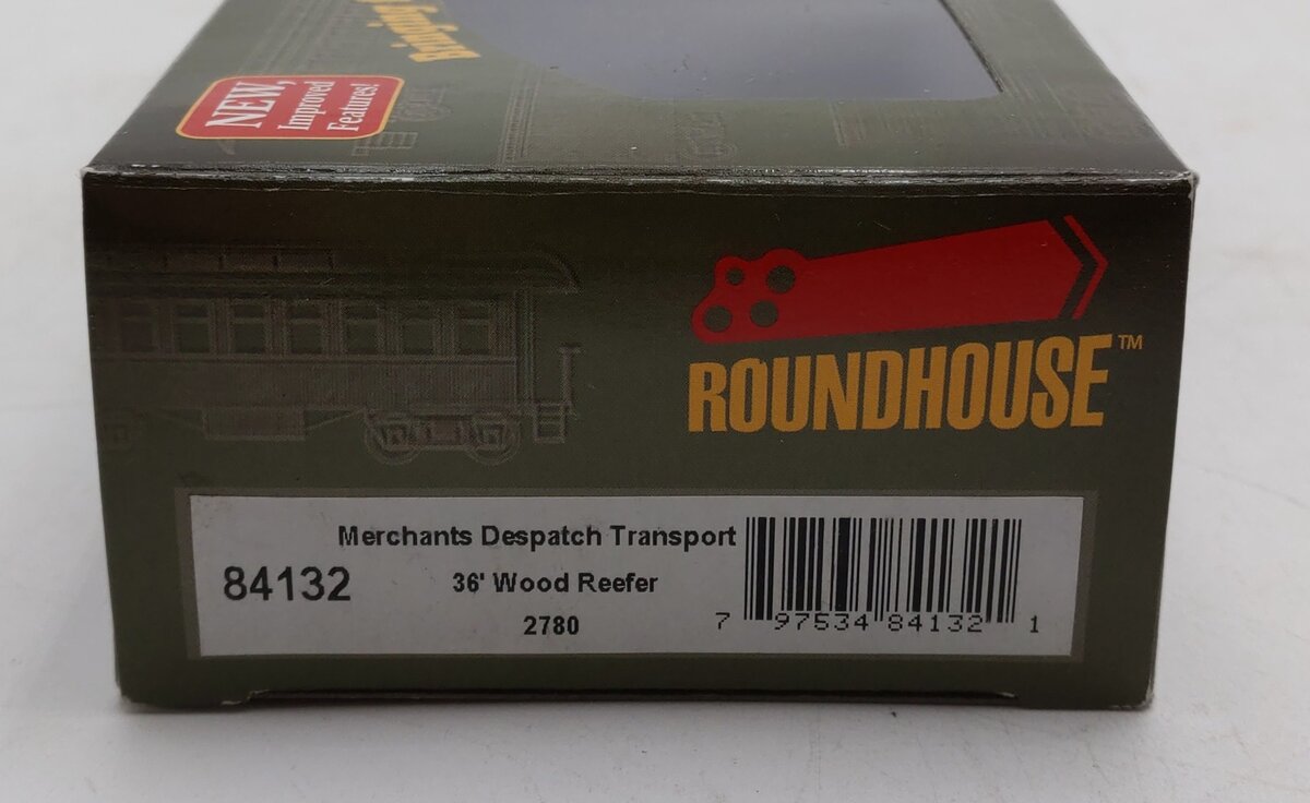 Roundhouse 84132 HO Scale Merchants Despatch Transport Reefer Cr #2780 LN/Box