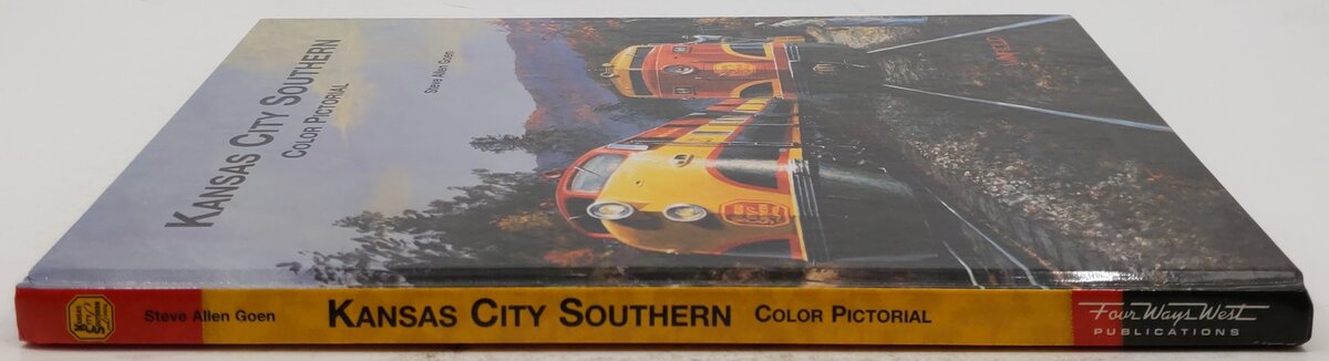 Kansas City Southern Color Pictorial Hardcover Book By Steve Allen Goen EX
