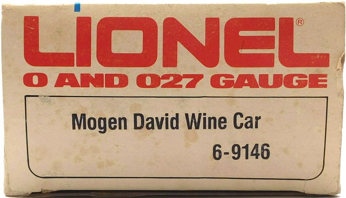 Lionel 6-9146 O Gauge Mogen David Wine Car VG/Box