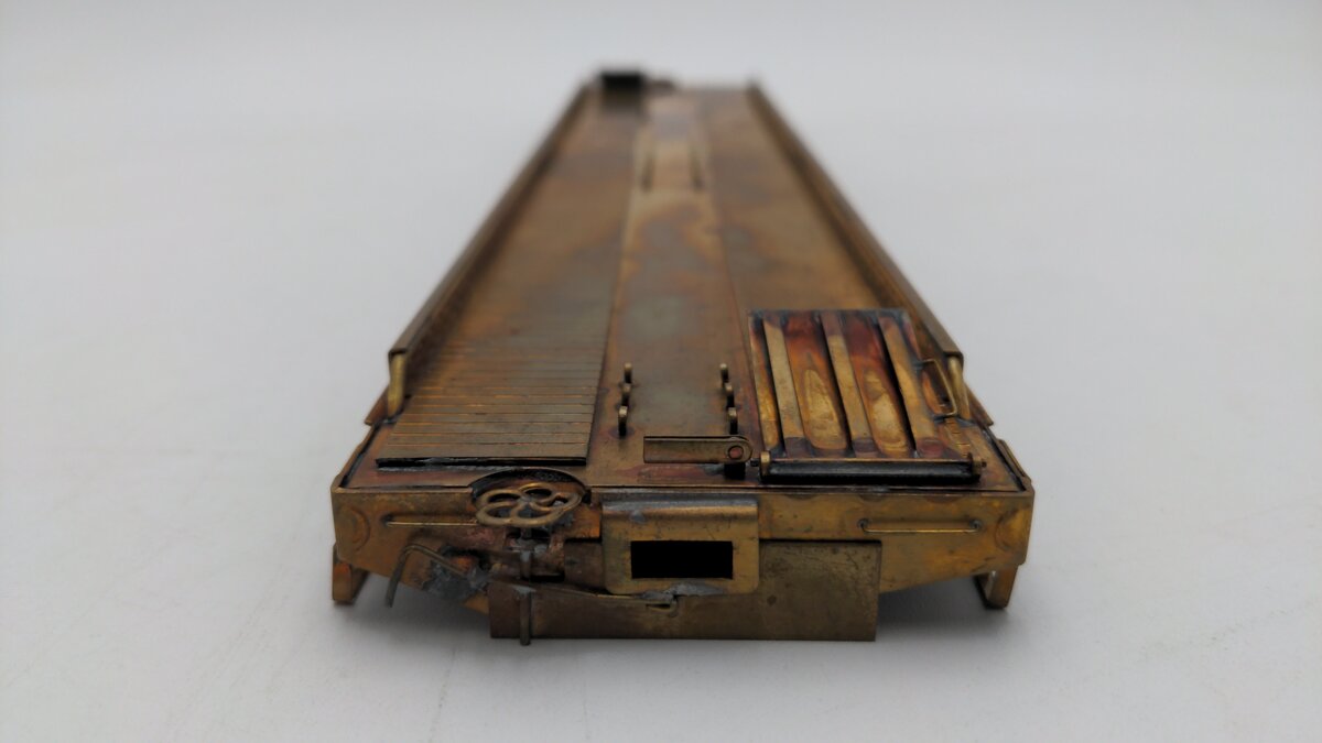 O Scale 2 Rail BRASS Flat Car Kit EX