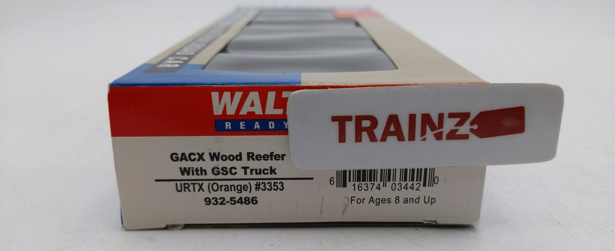 Walthers 932-5486 HO UTLX GACX Wood Reefer w/ GSC Truck LN/Box