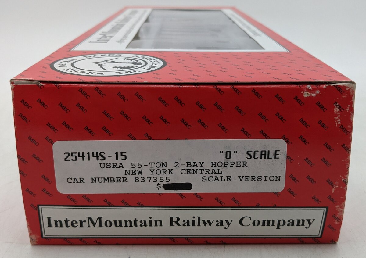 InterMountain 25414S-15 O Scale New York Central Hopper #837355 (2-Rail) NIB