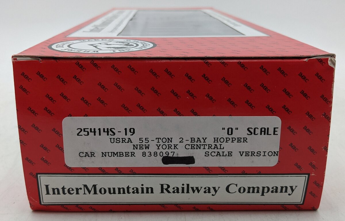InterMountain 25414S-19 O NYC USRA 55-Ton 2-Bay Hopper #838097 (2-Rail) NIB