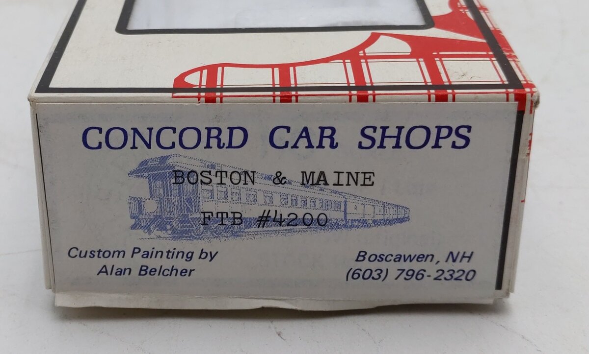 Stewart Hobbies HO Custom Boston & Maine Diesel B Unit #4200 LN/Box
