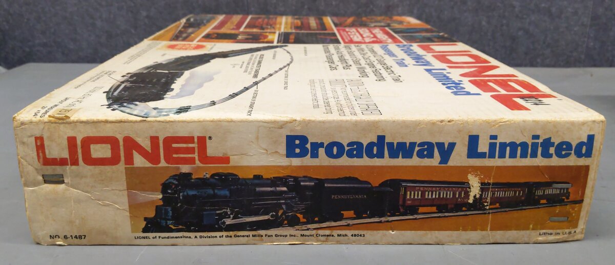 Lionel 6-1487 O Gauge Pennsylvania Railroad Broadway Limited Train Set EX/Box