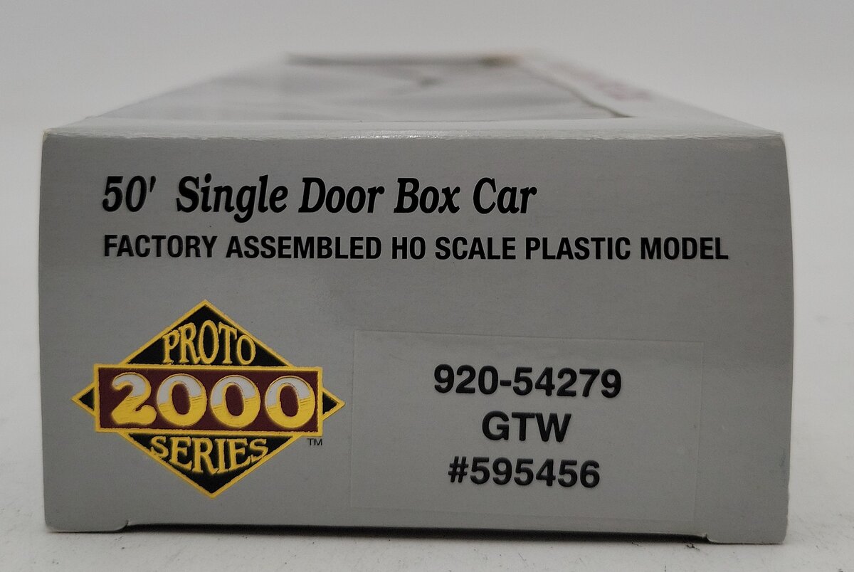 Proto 2000 920-54279 HO Grand Trunk Western 50' Single Door Boxcar #595456 LN/Box