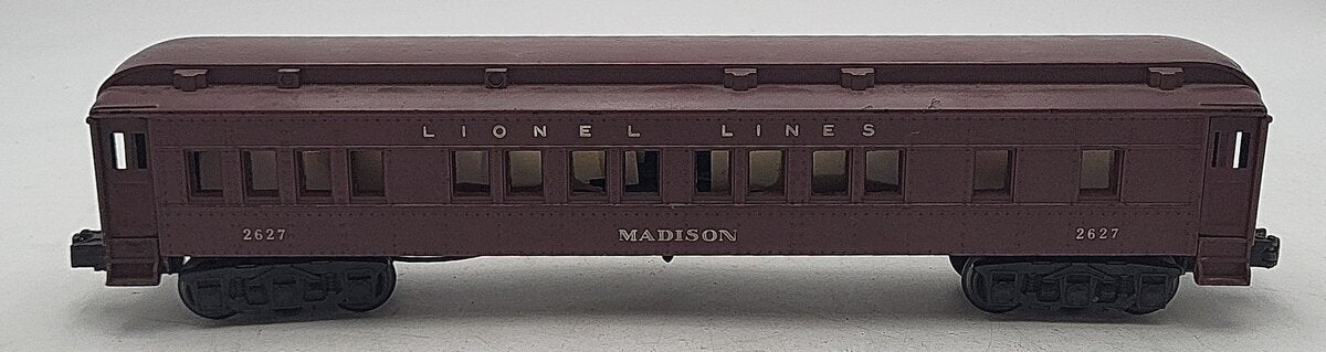 Lionel 2627 Vintage O Lionel Lines Madison Heavyweight "Madison" Passenger Car EX