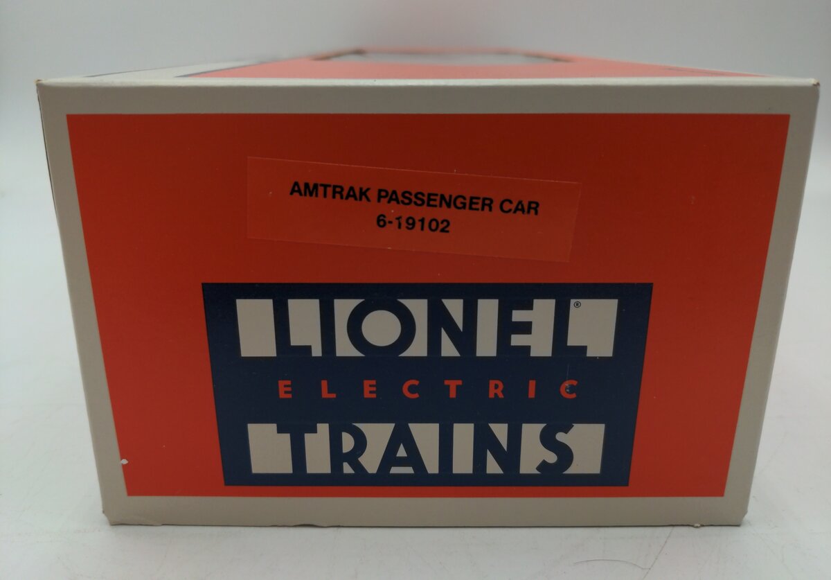 Lionel 6-19102 O Gauge Amtrak Passenger Coach Passenger Car #9102 EX/Box