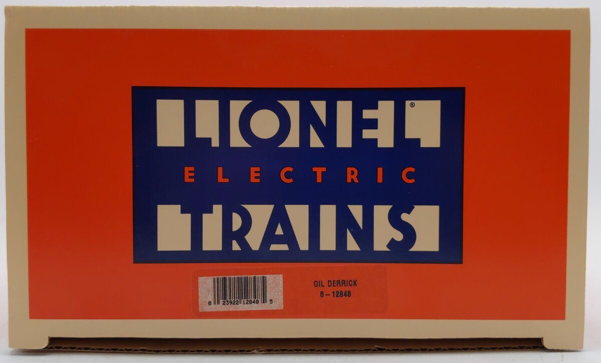 Lionel 6-12848 O Gauge Red Operating Oil Derrick EX/Box