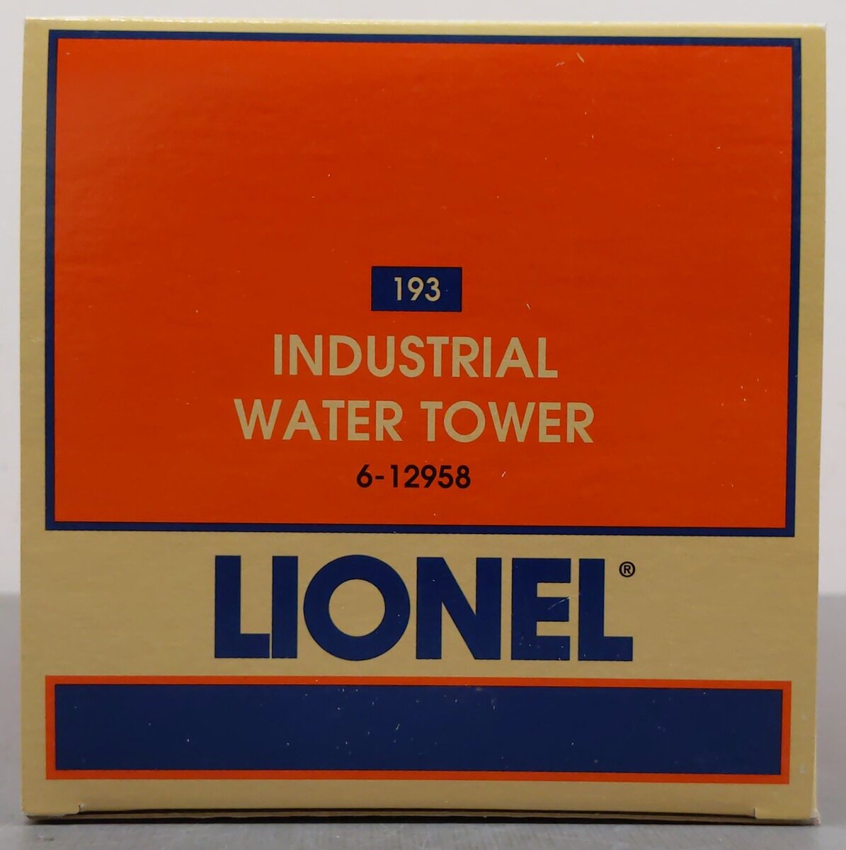 Lionel 6-12958 O Gauge 193 Industrial Water Tower Assembled EX/Box