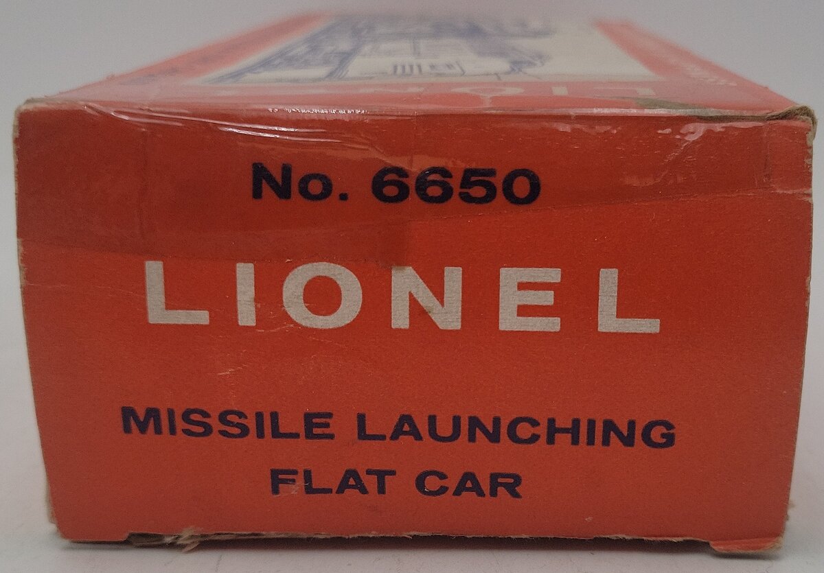 Lionel 6650 Vintage O IRBM Rocket Launcher EX/Box