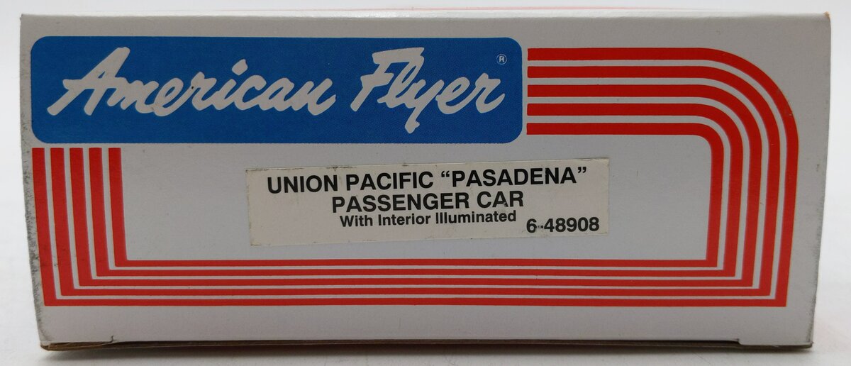 American Flyer 6-48908 S Scale Union Pacific "Pasadena" Coach Car #8908 LN/Box