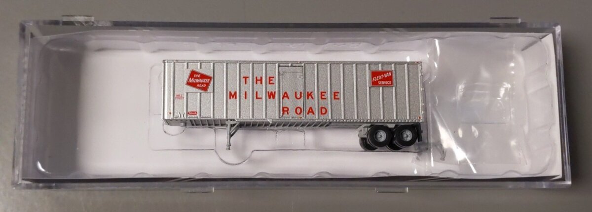 Trainworx Inc 40434-11 N Scale Milwaukee 40' Flexi-Van #701027