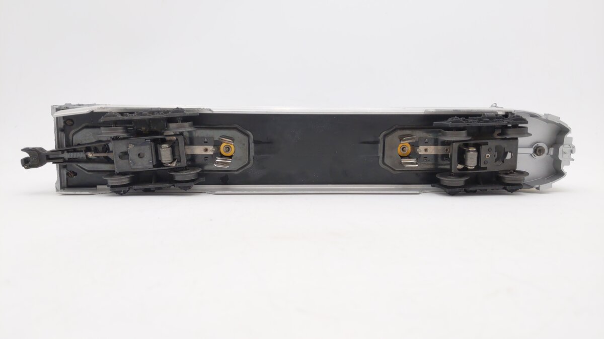 Lionel 2521 Vintage O President McKinley Gold Stripe Aluminum Observation Car VG