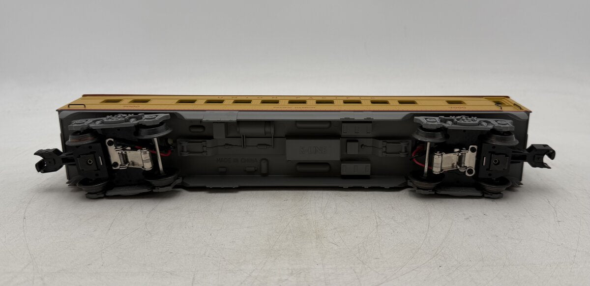 K-Line K4591-7000 O UP "Pacific Harbor" Streamliner Vista Dome Car #7000 EX